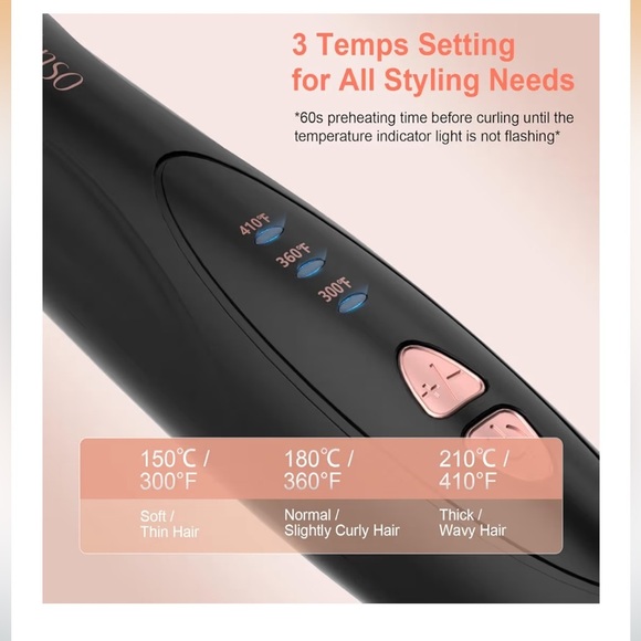 Elegant Pink Hair Styling Set